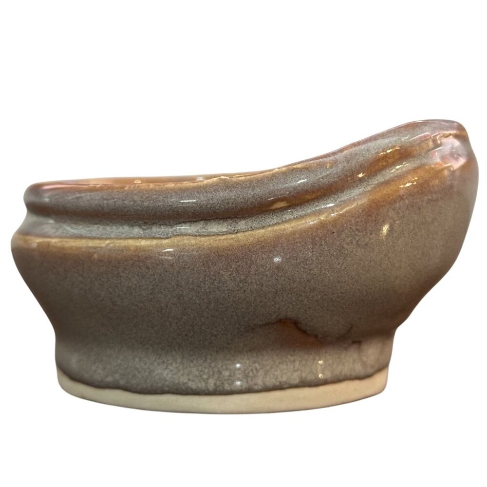 Handmade Studio Pottery Trinket Bowl Wabi Sabi Approx 2" tall x 3.5" wide